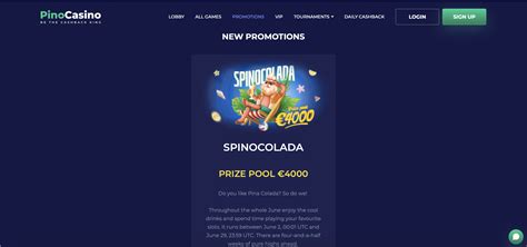 Promotions of Pinocasino 